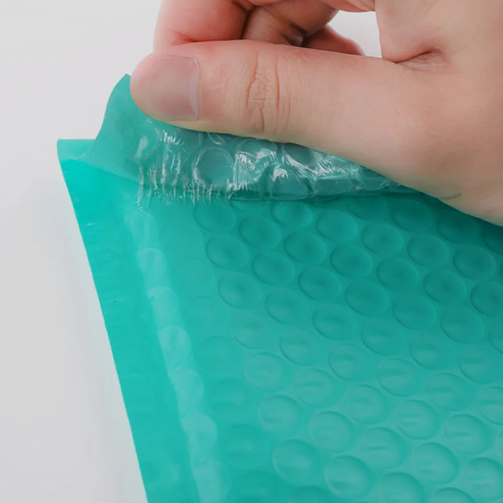 50 قطعة أكياس تغليف فقاعات البريد المبطنة قابلة لإعادة الاستخدام مغلفات مختومة لبطاقات الهدايا سلسلة المفاتيح شحن الأعمال