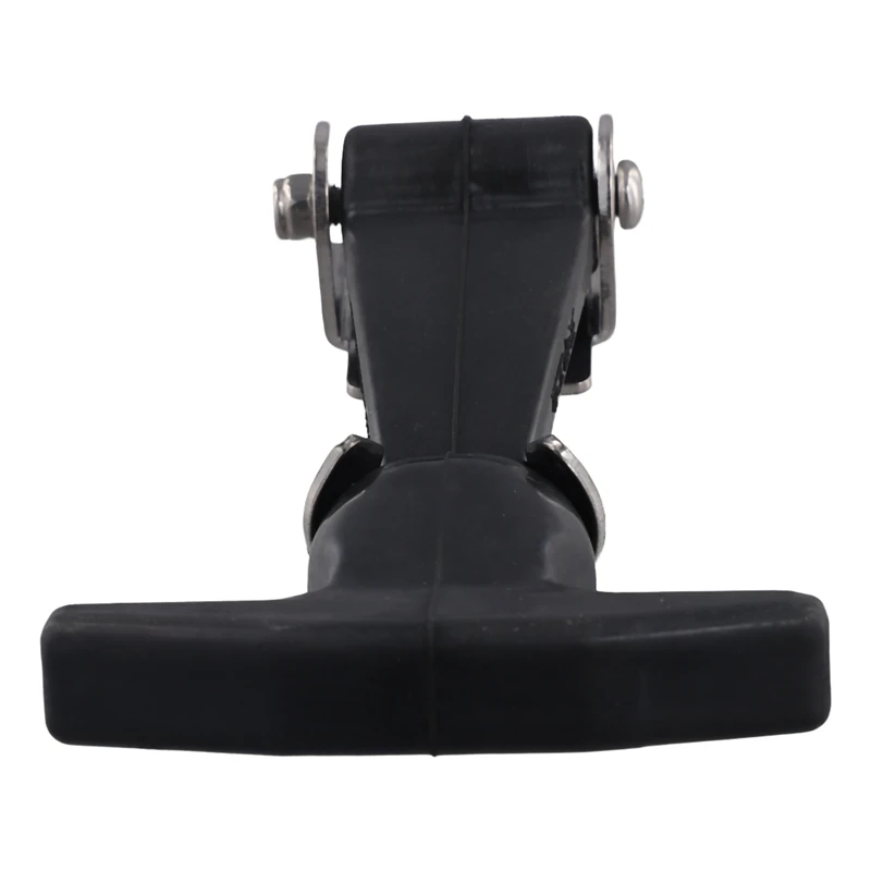 HOT! Elastic Buckle Flexible T-Handle Hasp Flexible Draw Latches Handle Hasp Brackets Tool Box Clip