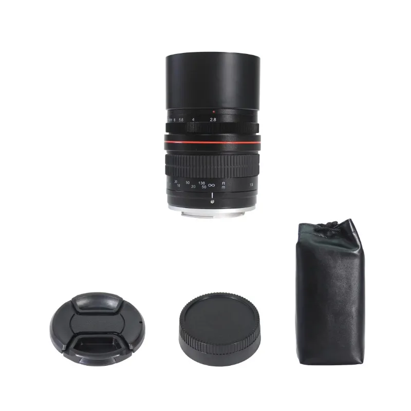 Low Dispersion Ultra Nano Crystal Full Frame prime  telephoto Camera Lens 135mm F/2.8