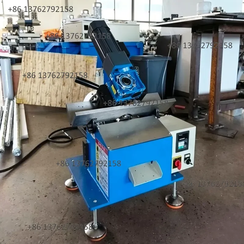 【2026】 BC-10D Electric CNC Automatic Metal Steel Plate Cold Milling Chamfering Machine 30°-75° Adjustable Bevel Angle 2.4KW