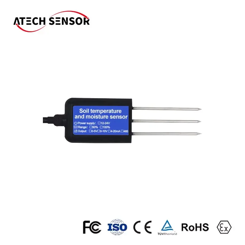 Agricultural Professional Soil Sensor Universal Serial Bus Soil NPK/pH/EC Analyzer Water Nutrition Sensor