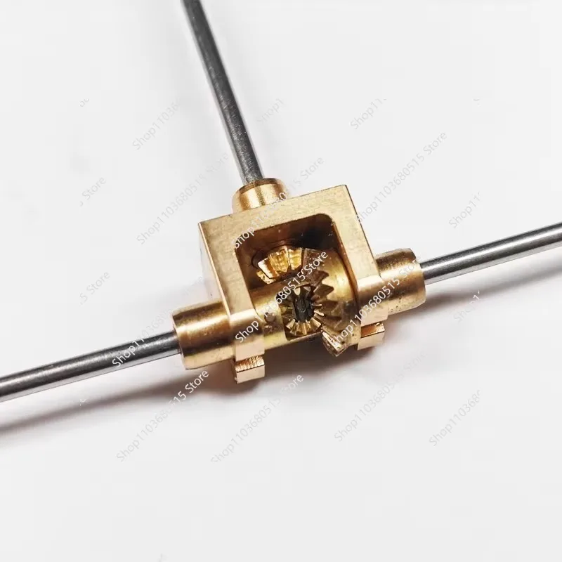 Mini Differential With Frame Rear Axle For Miniature Toy Car Model Small Scale Static Modification Drive Parts