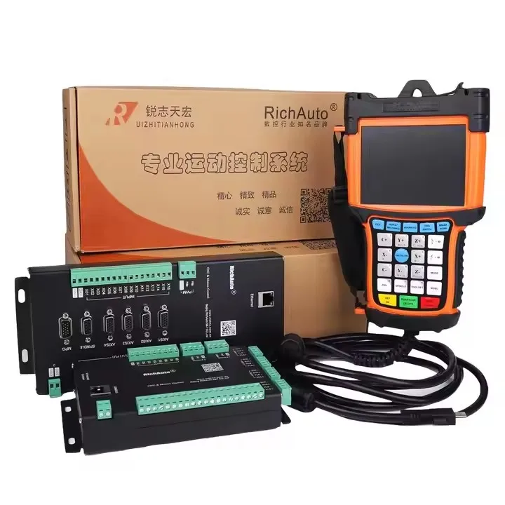 RichAuto DSP B57 CNC Controller 3 Axis ATC Machine With Automatic Tool Change Straight Line Tool For Woodworking Machinery Parts