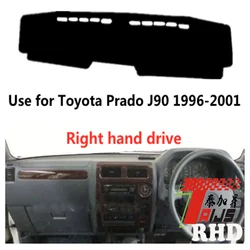 TAIJS Factory 3Colors car  pad  Polyester Fibre Car Dashboard Cover For Toyota Prado J90 1996-2001 Right Hand drive