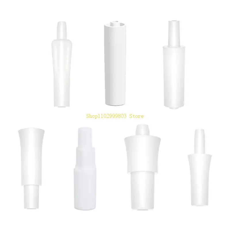 موصل مضخة الثدي، محول توصيل أنبوب خرطوم استخراج الحليب لآلة حليب الأطفال، سهل التوصيل باللون الأبيض J0MF