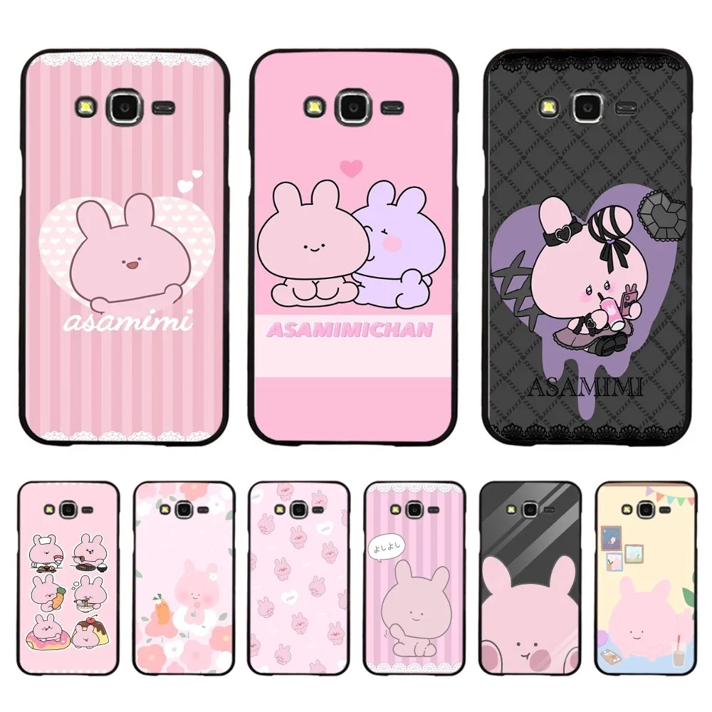 

Cartoon A-Asamimichan Cute Bunny Phone Case For Samsung J 7 Plus 7core J7 Neo J6 Plus Prime J6 J4 J5 Mobile Cover