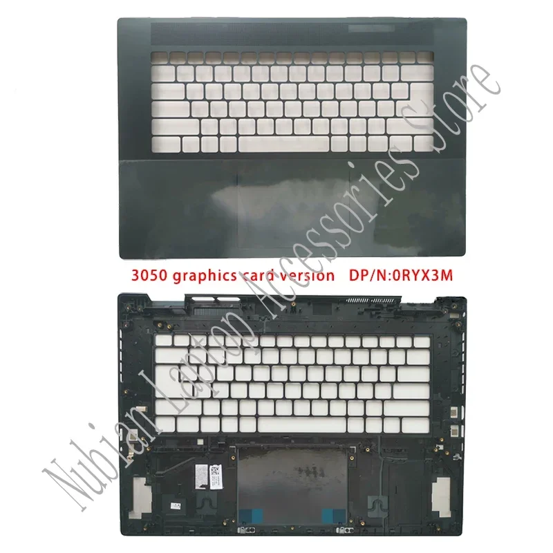 Imagem -05 - Acessórios para Laptop para Dell Inspiron 16plus Lcd Tampa Traseira Inferior Teclado com Logotipo Substituição 7620 7625