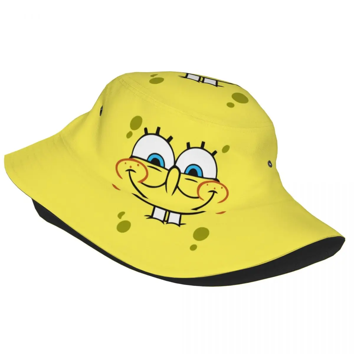 Women Harajuku Bucket Hat Spongebobed Outfit Bob Hat For Beach Headwear Lightweight