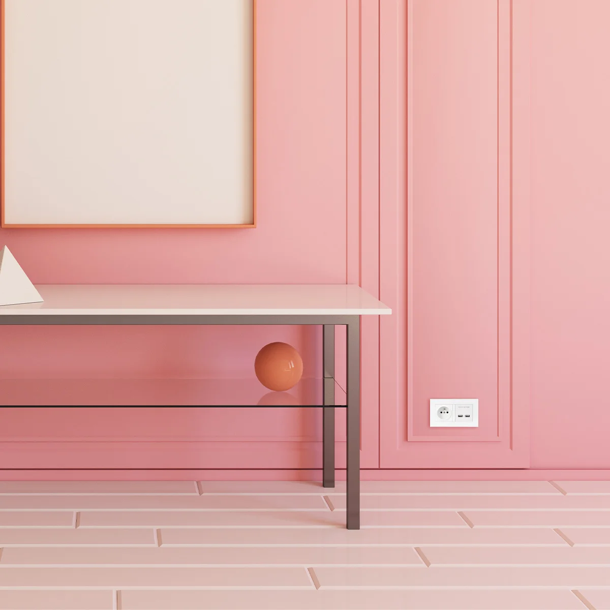 

European USB Dual Wall Dual Usb Socket Socket Two-pronged Outlet Home European Standard Hotel Use Storage