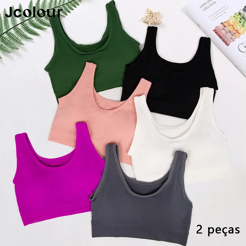Kit 2 Camisas Fitness Feminina Sem Costura e Confortáveis