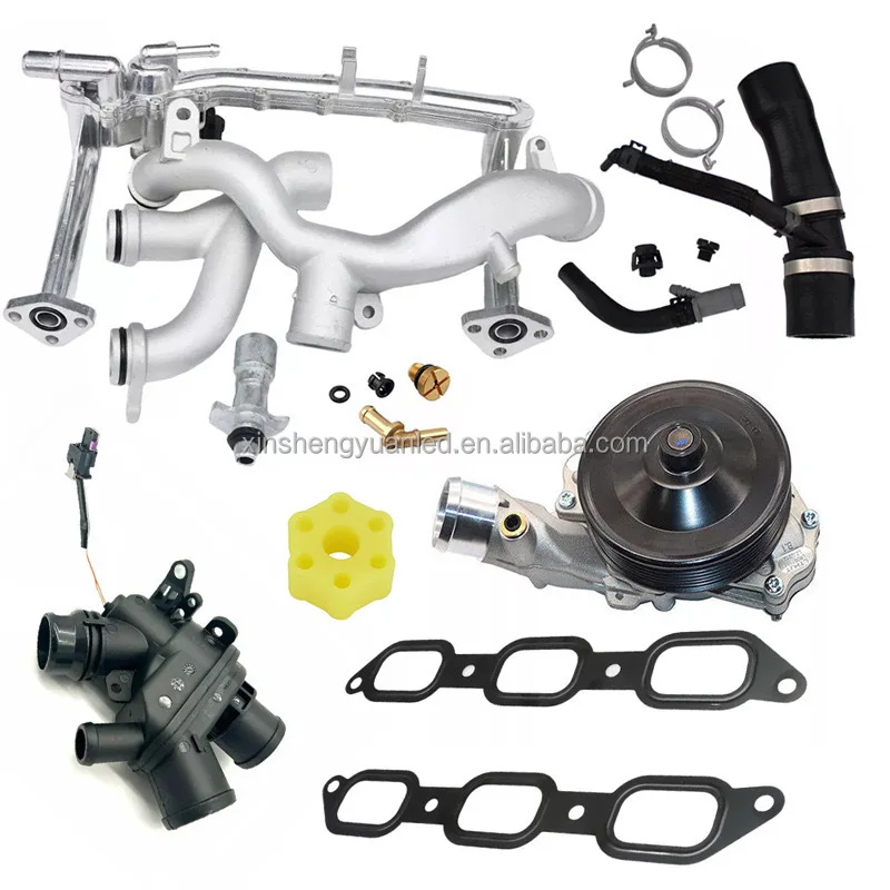 

LR013711 LR116115 LR048474 C2Z28258 Cooling System Thermostat Tube Throttle Body Heater Outlet Hose for Range Rover Sport