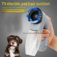 Electric Pet Hair Vacuum Cleaner Portable Pet M age Cleaning Vacuum Cleaner Hair Brush Cleaner