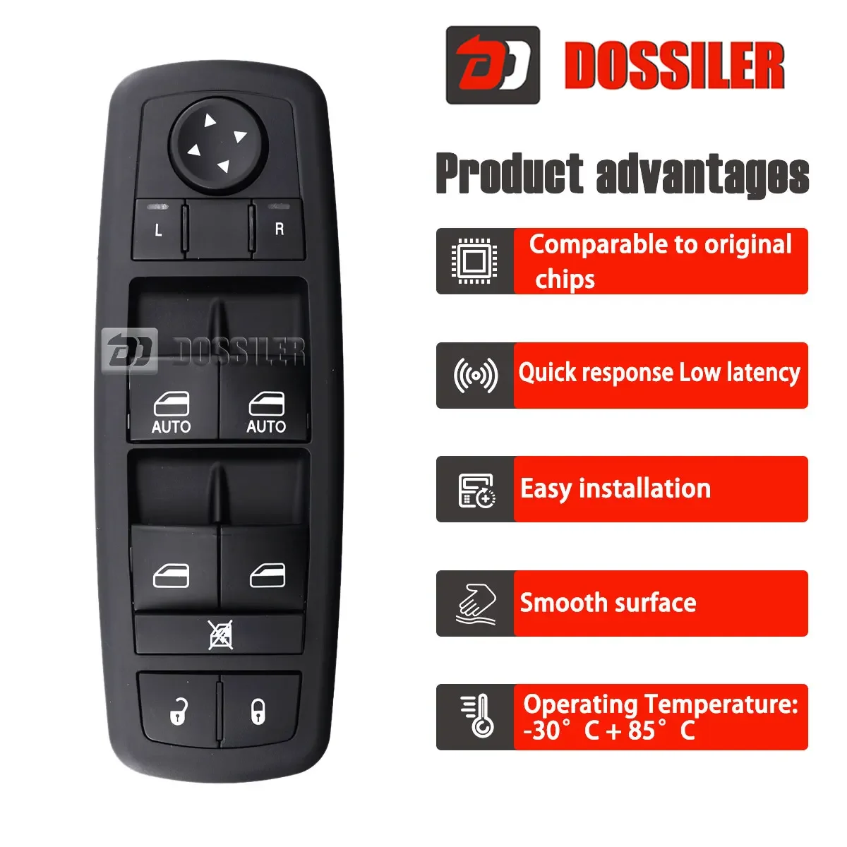 68110866AA Dossiler Electric Master Power Window Switch Regulator For Dodge Ram 1500 2500 3500 Chrysler Jeep Liberty 68141894AA