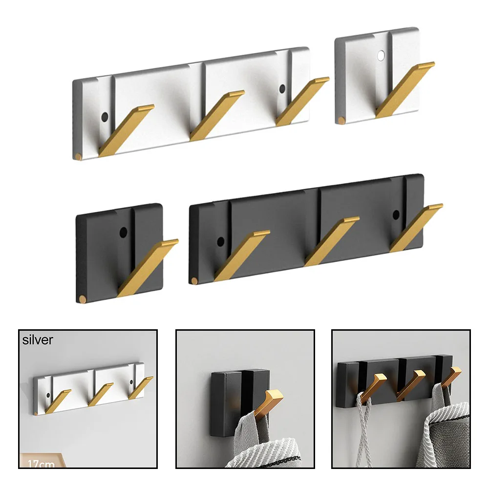 

Sleek & Functional Wall Hooks Made from Reliable Space Aluminum Material for Organizing Clothing & Accessories