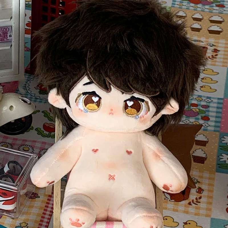 ตุ๊กตาไอดอลน่ารักขนาด 20 ซม. ตุ๊กตาเจ้าหญิง ตุ๊กตาผ้าฝ้าย ของเล่นตุ๊กตาเด็ก พร้อมโครงกระดูก ของสะสมสำหรับแฟนคลับ