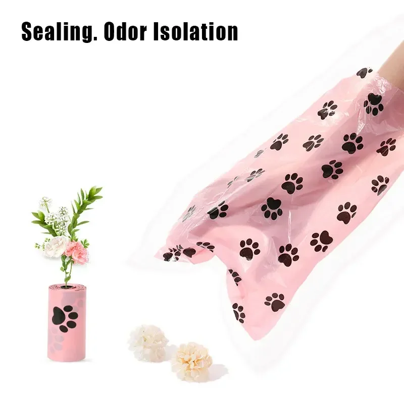 Sac à Crottes de Chien pour Livres d\'Extérieur, Fournitures ProHanovre pour Animaux de Compagnie, Recharge de Sac à Ordures, 15 Sacs par Rouleau, 10