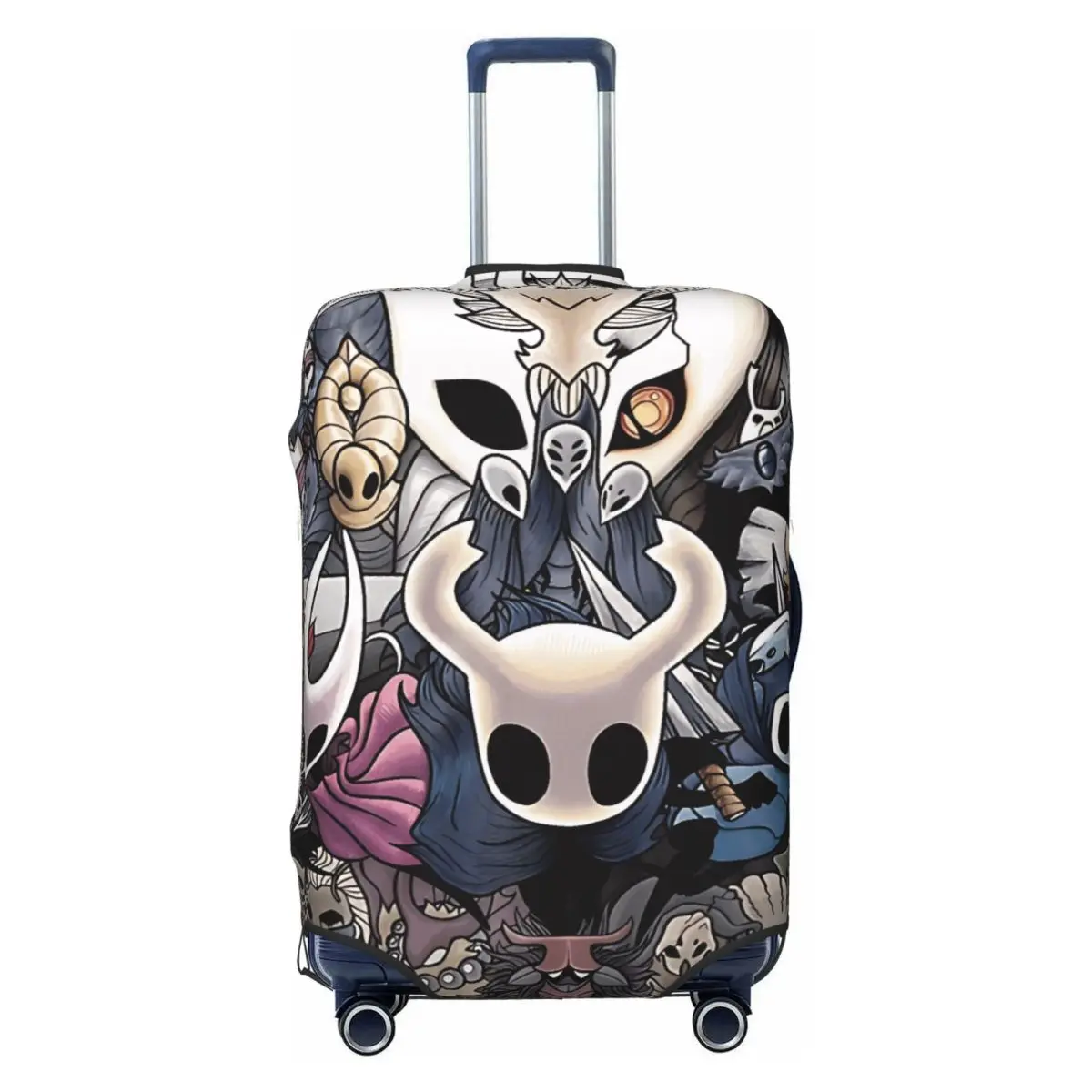 Hollow Knight Game Suitcase Cover Flight Fun Luggage Supplies Travel Protector