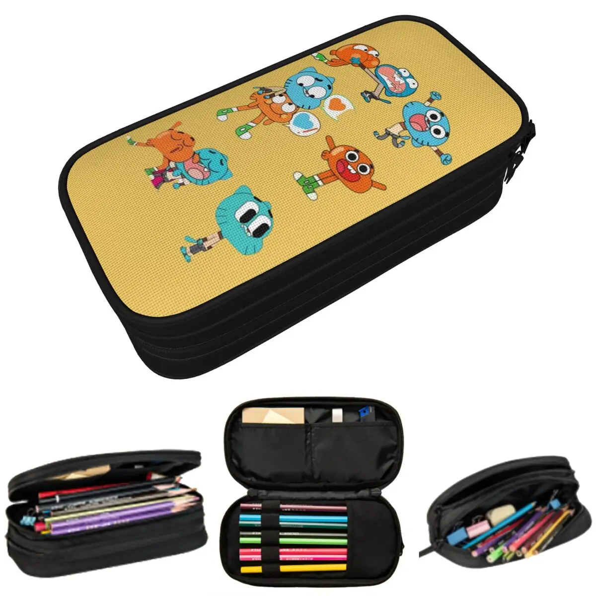 

Gumball Pencil Cases Big Capacity Pen Bags Pen Box Pencil Pouch For Boys Girls Students Stationery School Office