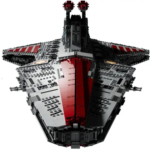 Lager NY 75367 Största Venator-klassens Republic Attacks Cruiser Byggset Block Klossar Leksaker för Barn Födelsedagspresenter Dekorera 6 best sales Lego Venator - №6