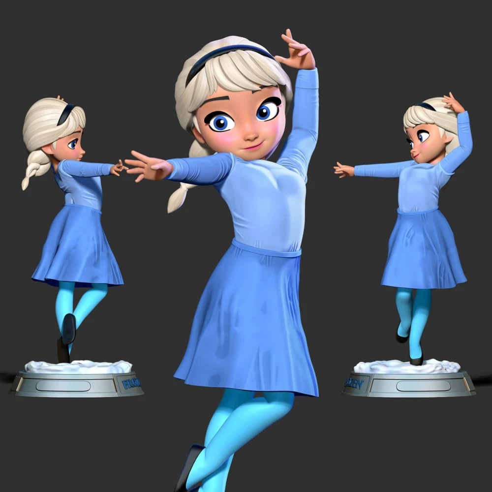 

Cute Dancing Little Gir 1/24 Scale Resin Figure Model Kit Sexy Diorama Unassembled Unpainted Doll 3D Print DIY Statue Crafts Toy