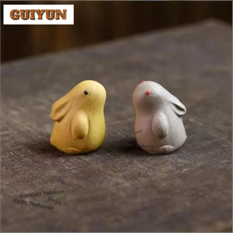 

Исин Фиолетовая Глина Мини Милый Кролик Чай Домашнее Животное Креативные Чайные Игры Чайная Статуэтка Игрушки Чайная Статуя Украшения Можно Поднимать Ремесло