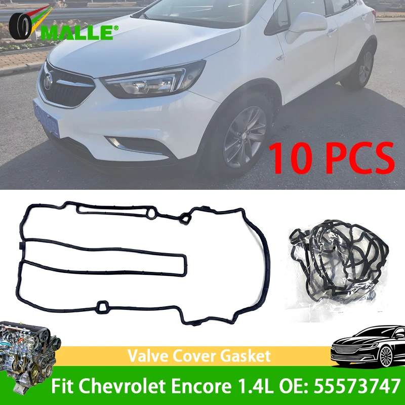 

Car Accessories 10Pcs Valve Cover Gasket Suitable For Chevrolet Encore 1.4L Sonic Buick Vauxhall Astra Trax Cruze Volt 55573747