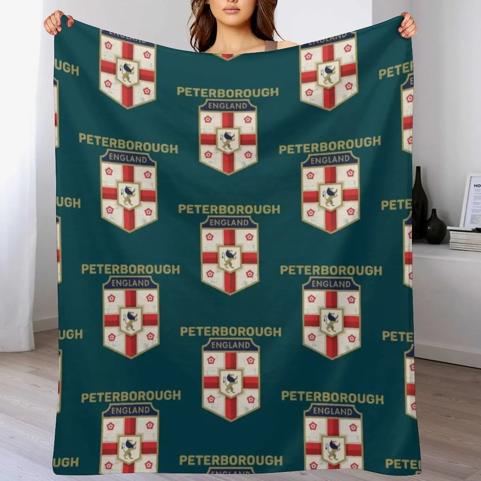Peterborough إنجلترا بطانية رمي أساسية الصيف أريكة عملاقة الفراش الصيف البطانيات الدافئة
