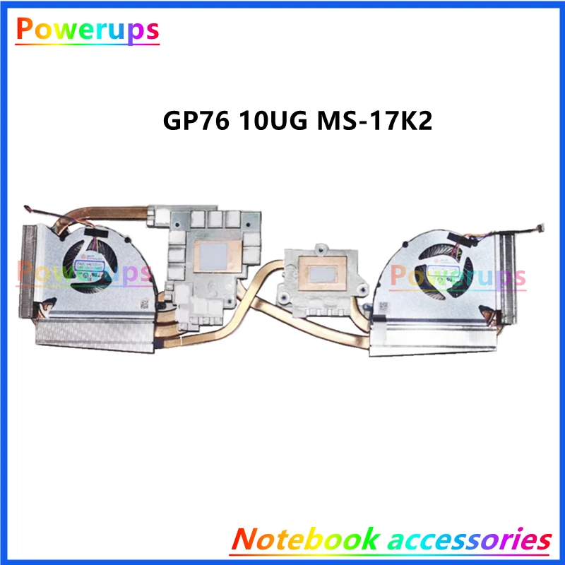 New Laptop CPU/GPU Cooler Heatsink&Fan For MSI Raider GE76 Vector GP76 Leopard 10UG 11UH 11UG 12UH MS-17K2 17K3 17K4 RTX30