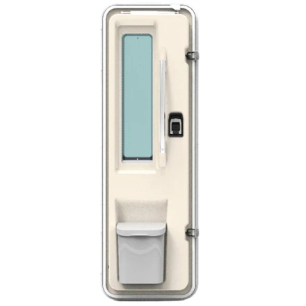 

Customized Made Jishun RV Accessories Passenger Entry Door Motorhome Passenger Door Caravan Entry Door