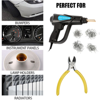 Hot Staplers Plastics 70W PVC Repairing Welding Machine Welders Garage Tool Staple Car Bumper Repairing Stapler Welding Tool