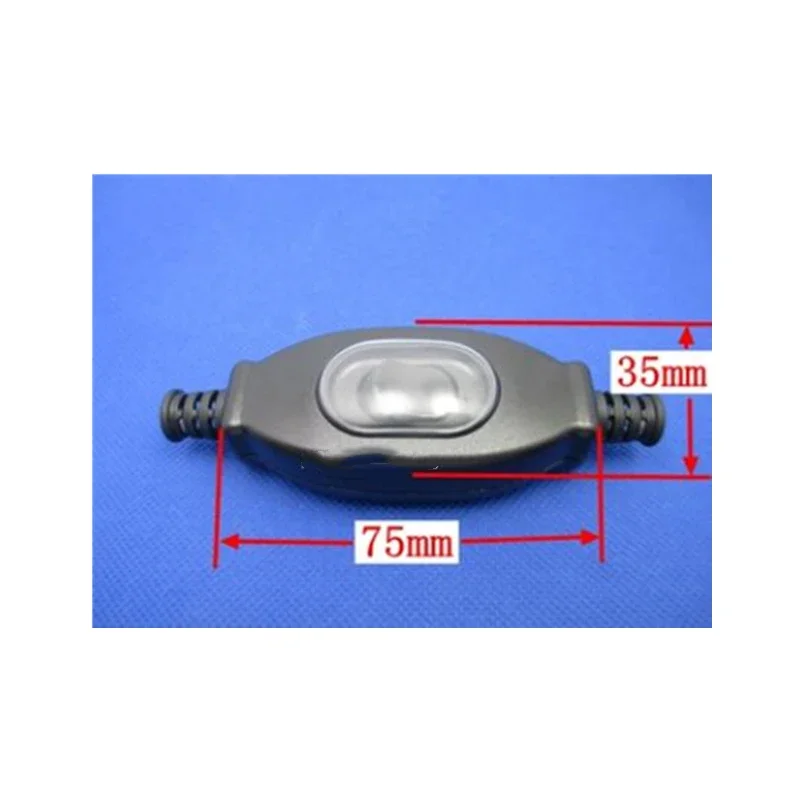 10pcs 204 Waterproof Switch Rain Proof Bathroom Double Cut Silver Point On-line Switch 3a250v Zjxxdz
