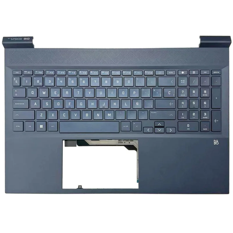 AA  Backlit Keyboard for HP Victus 16-E 16-D TPN-Q263/Q264 Palmrest W/NO Air Outlet