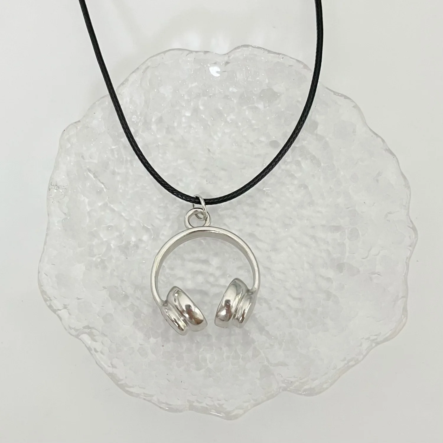 Alloy Cream Candy Bean Two-Tone Gradient Earphone Beads Hole Beads DIY Phone Chain Pendant Necklace Personalized Accessory