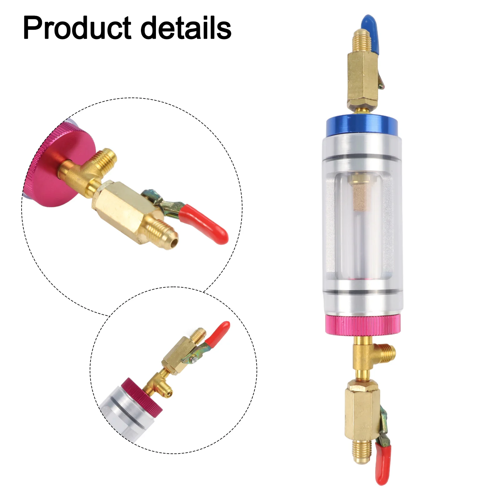 

Ремонт кондиционера Обслуживание автомобилей Сжатая зарядка Разъем R134 Настройка кондиционера для систем HVAC