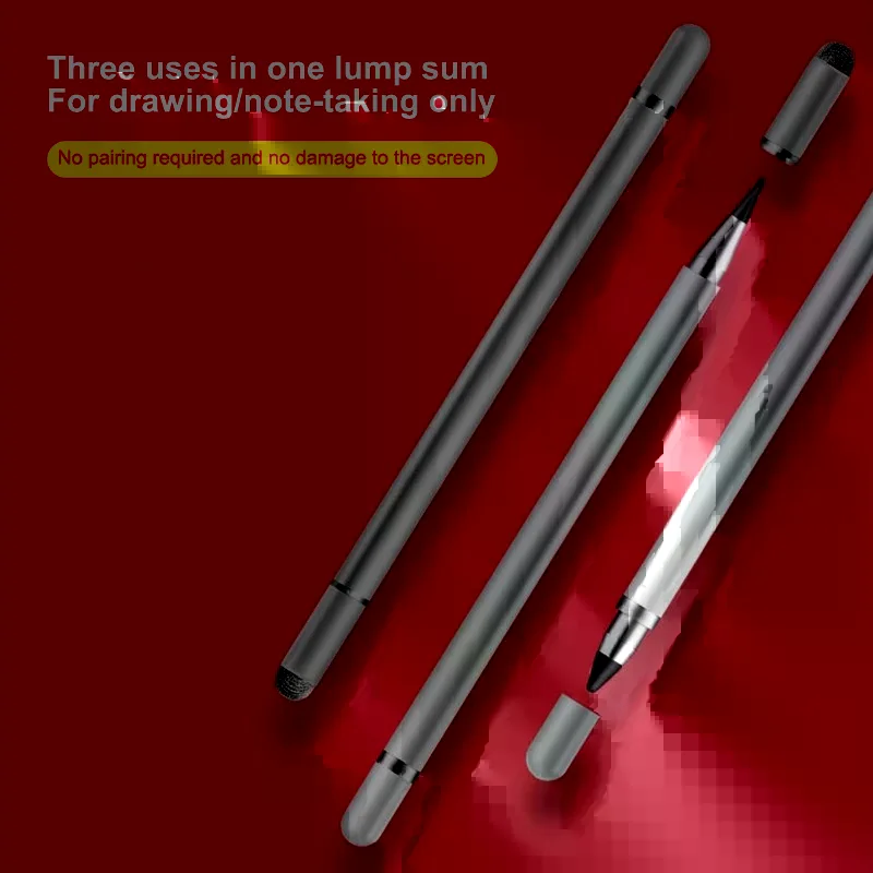 

3 In 1 Universal Touch Pen For Android Smart Phone For Tablet Pencil Stylus Pen Capacitive Touch Screens Drawing Pens