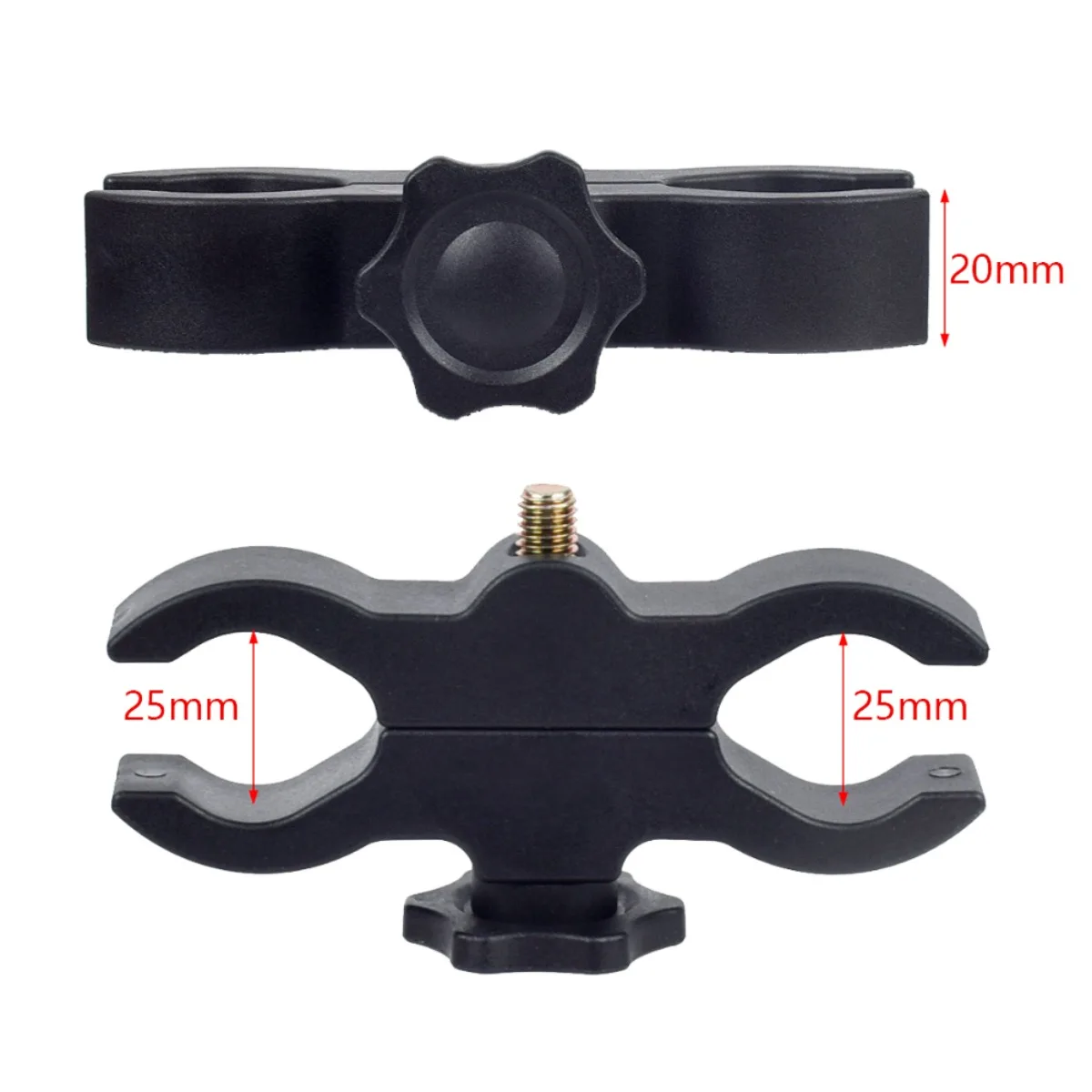 Tactical 1pc Flashlight Mount Suitable Bracket Flash Torch Holder Front Light Clip Clamp Tactical Gun Hunting Accessories