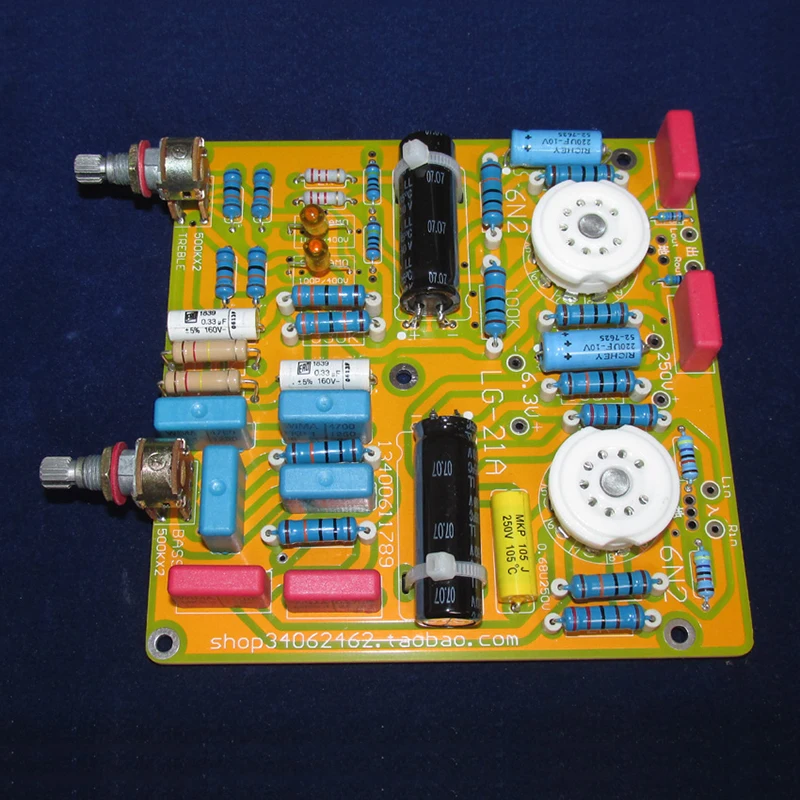 Baxandall Type 6n2 Tube Tone Board Treble Bass Adjustment Hifi Tube Amplifier Diy Audio Amplifier