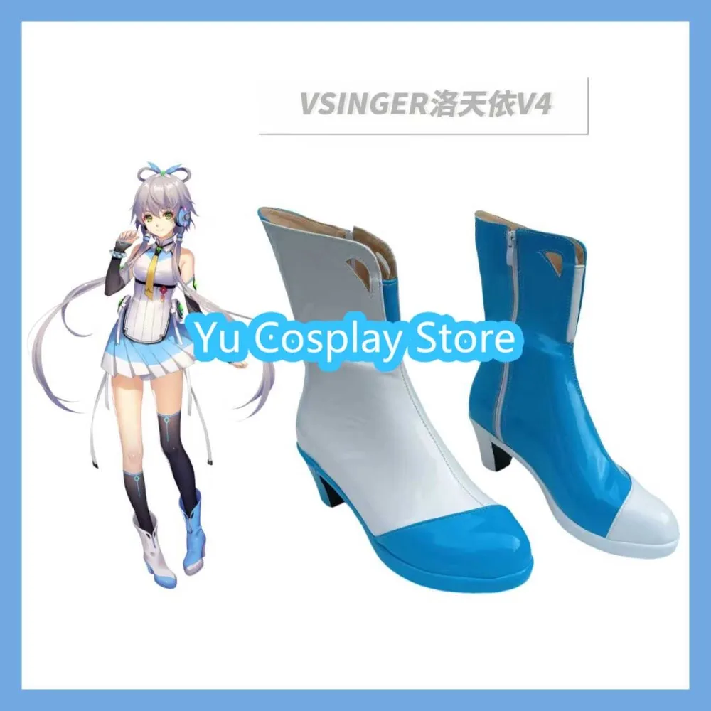 

Yu Косплей Магазин Тяньи V4 Обувь для косплея Сапоги Аниме Обувь для косплея Сапоги Костюмы на Хэллоуин Реквизит