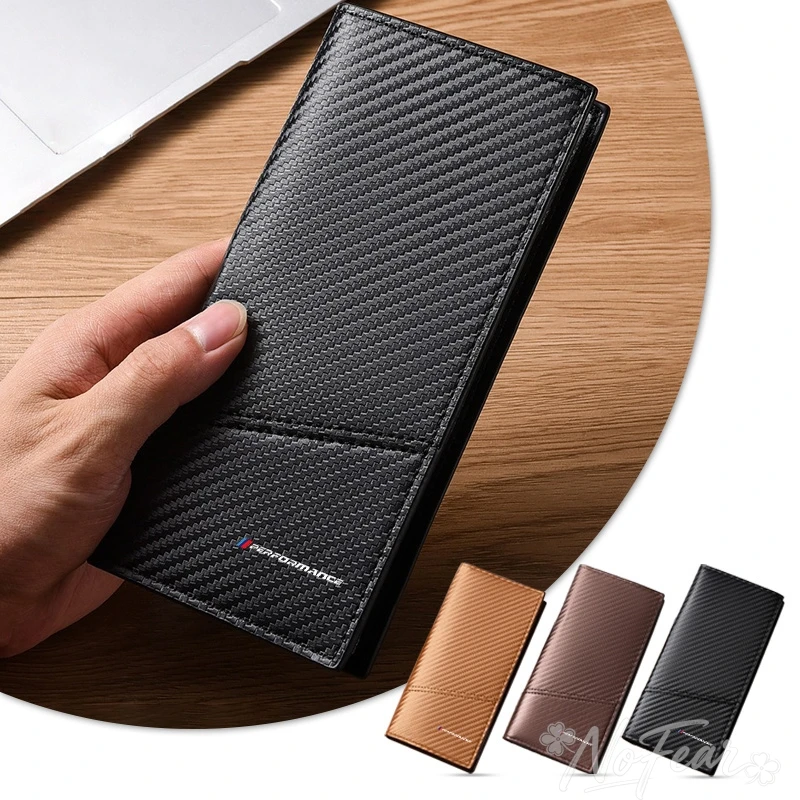 Auto-Geschäftsbrieftasche Kreditkartenetui Kohlefaser-Kartenetui für M Performance Schlüsselhülle E46 E49 F30 E46 E93 E92 F34 F31 Z4 X7