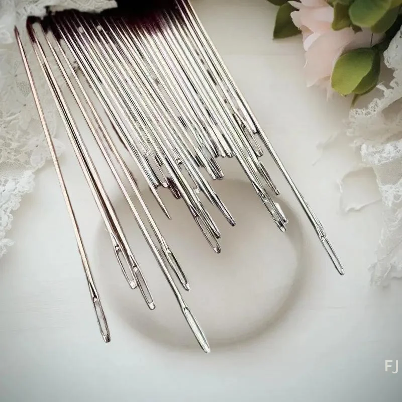 

«Тручные иглы для квилтинга в упаковке из 5 штук с удобными швейными инструментами, универсальный ручной ремонтный комплект для легкого шитья