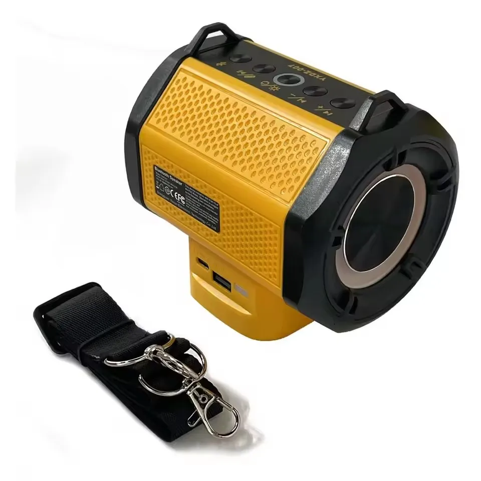 

Bluetooth Speaker for Dewalt 20v 60v Battery 30W Cordless Small Speaker for Jobsites Home and Party (Battery not Included)