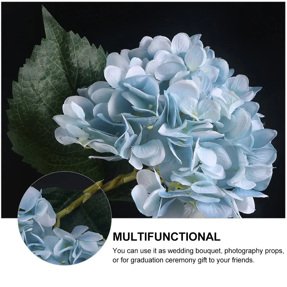 

2Pcs Artificial Bouquet Imitated Wedding Silk Flower Home Decoration Wedding Prop Bridal Flower Simulation