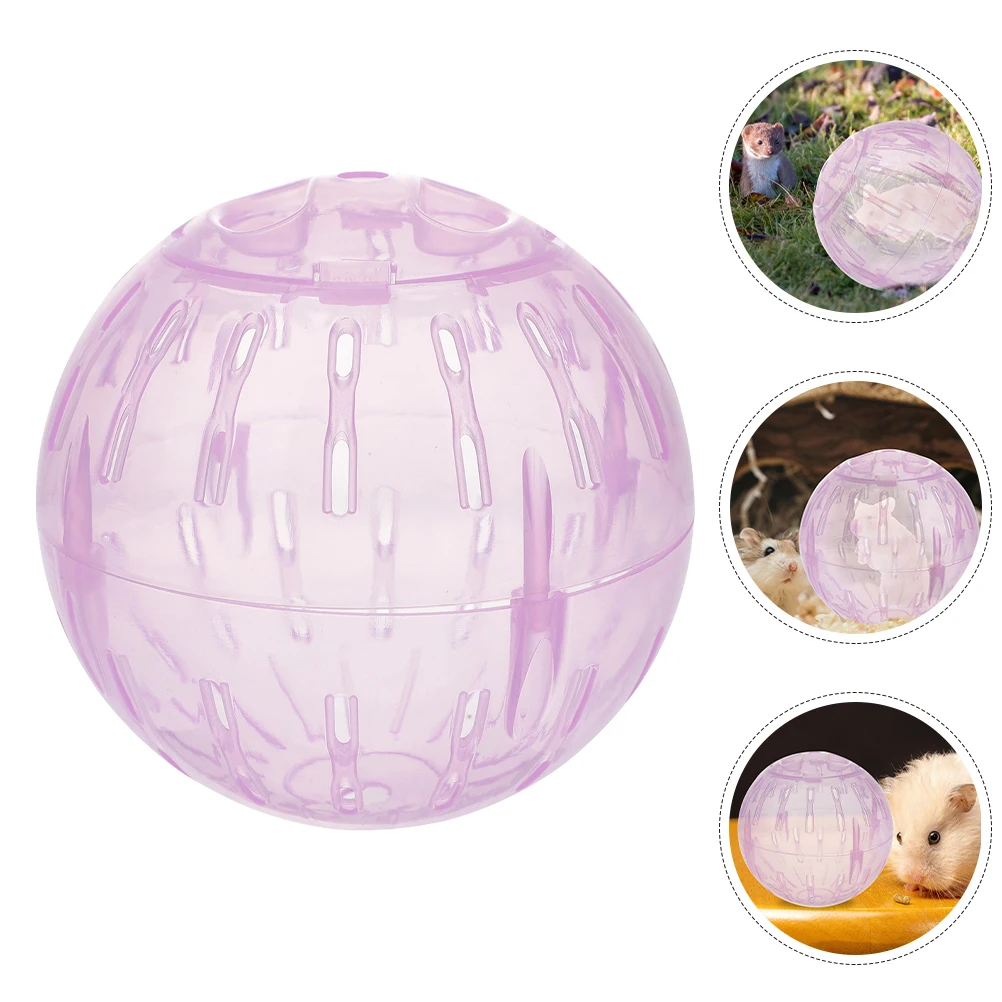 

Clear Hamster Exercise Ball Small Pet Running Ball For Dwarf Hamster Guinea Pig Cage Rat Chinchilla Gerbils Stress Relief