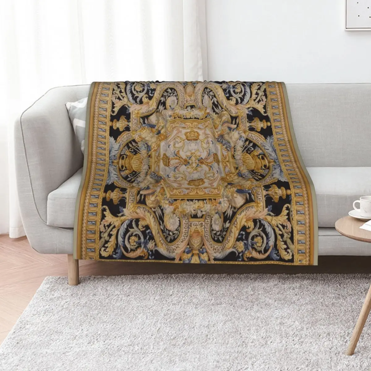 

Baroque Madness Throw Blanket Stuffeds christmas gifts Camping Thermals For Travel Blankets