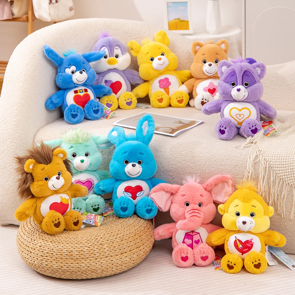 

33cm Care Bear Kawaii Forest Animals Plush Toys Boys Girls Gift Toy Dolls Cute Soft Stuffed Toy Dolls Sleeping Companion Toys