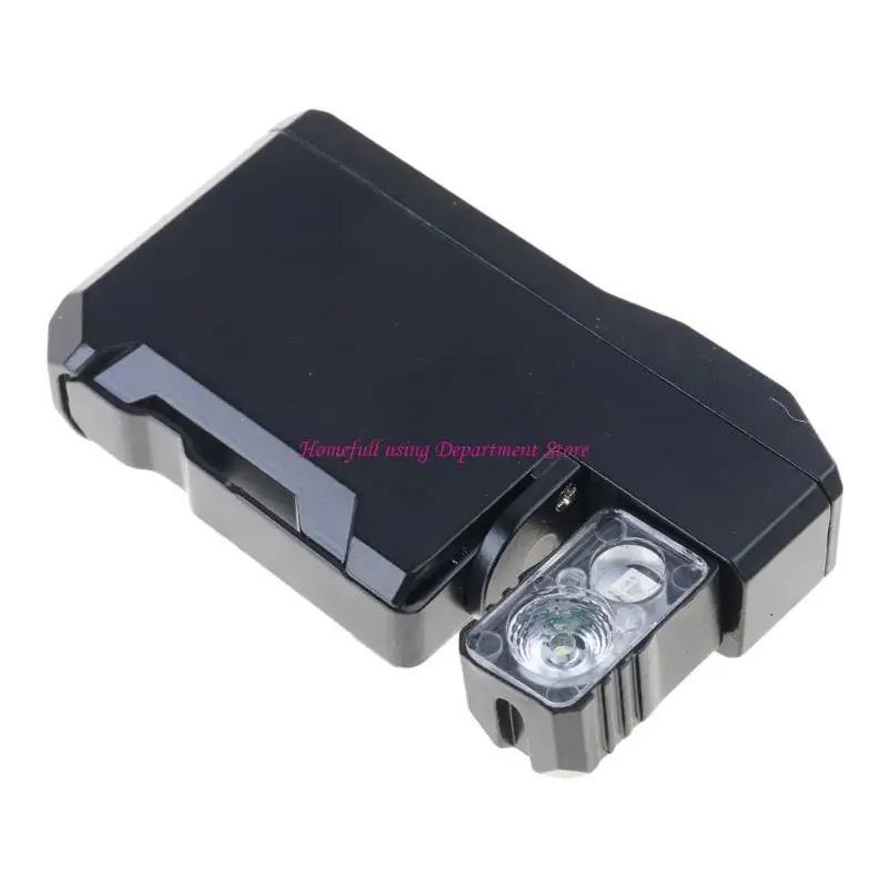  Super Slimly 400 Lumen RechargeableEDC Flashlight Double Light Sources Flashlight for Outdoor Camping Hiking Adventure