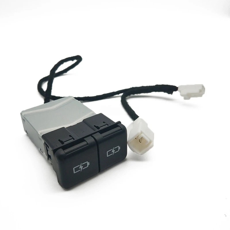 Super Sale For Camry Avalon Highlander Levin RAV4 Car Quick Charger Type-C PD Phone Charging Interface Adapter Accessories - view 6