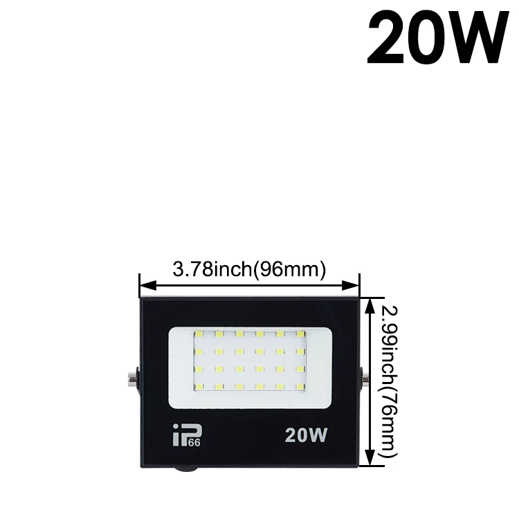 200W LED-schijnwerper Spotlight Projector Buitenverlichting 6500k Waterdicht IP66 voor Muur Garage Gym Straat 220V