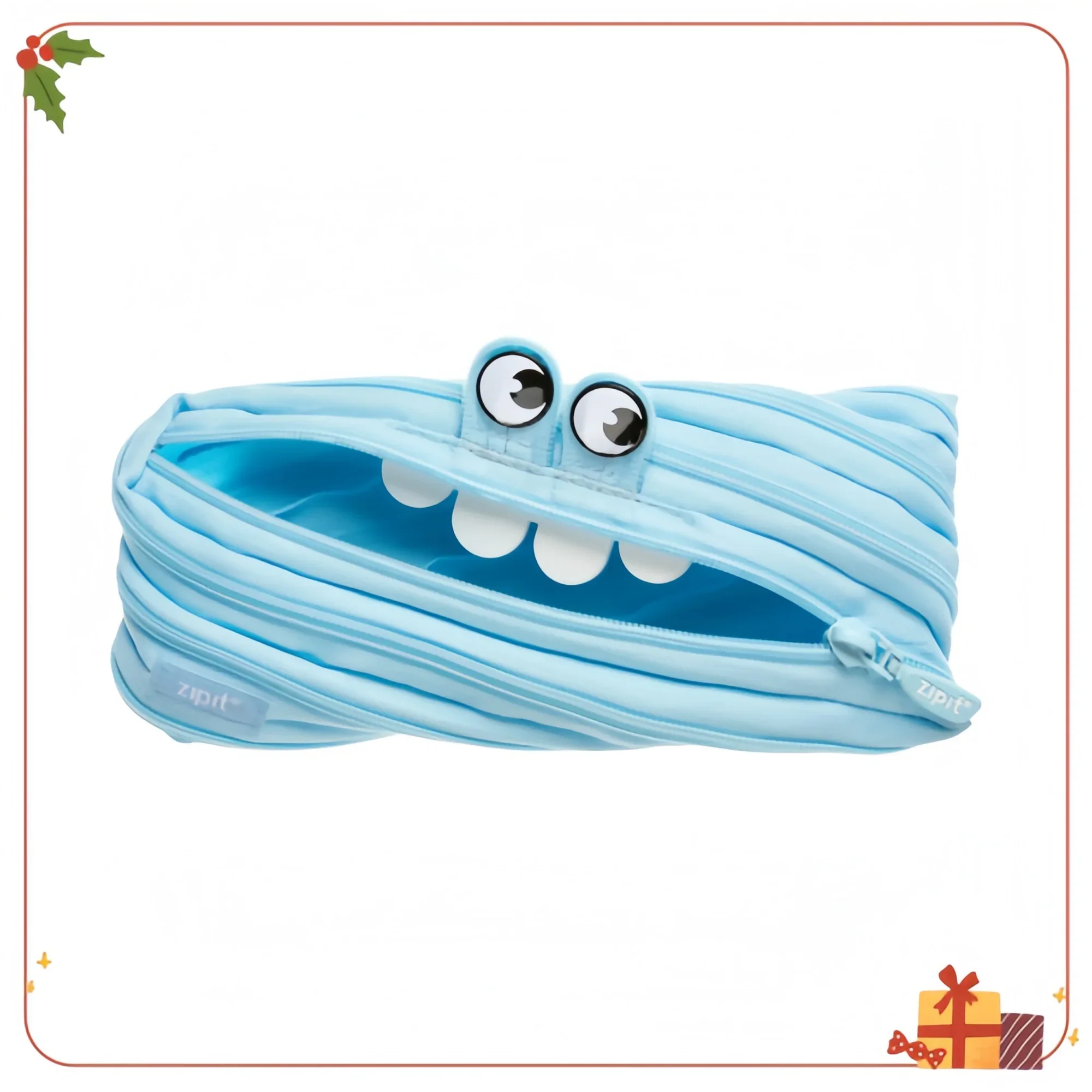 

Пенал Monster для мальчиков | Пенал для школы, колледжа и офиса | Сумка-карандаш для мальчиков и девочек (синяя)