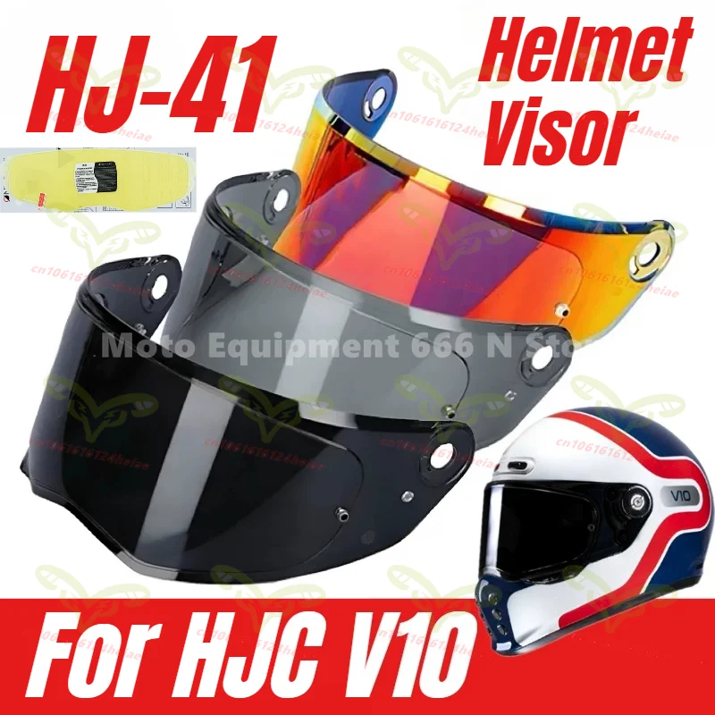 

For HJC V10 HJ-41 Motorcycle Helmet Lenses Day and Night Universal Helmet Windshield,color changing lens,Anti Fog Sticker